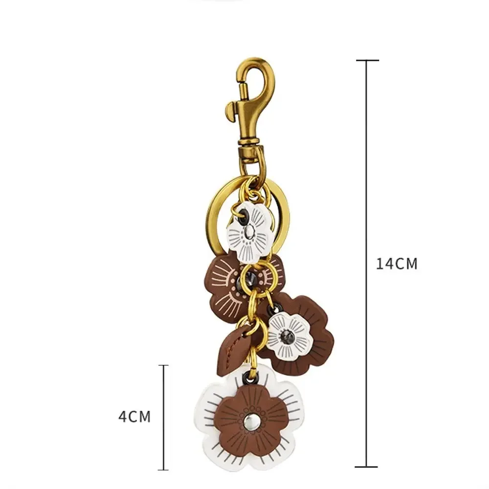nouveau sac rétro suspendus ornements élégant léger fleur porte-clés polyvalent sac à dos pendentif décoration pendentif