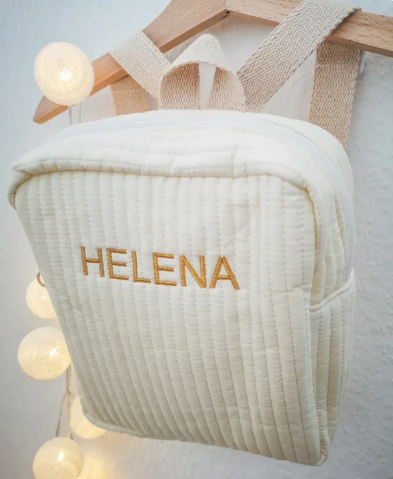 mini sac à dos personnalisé avec nom brodé pour enfants, adapté pour l'école maternelle, cadeau d'anniversaire unique