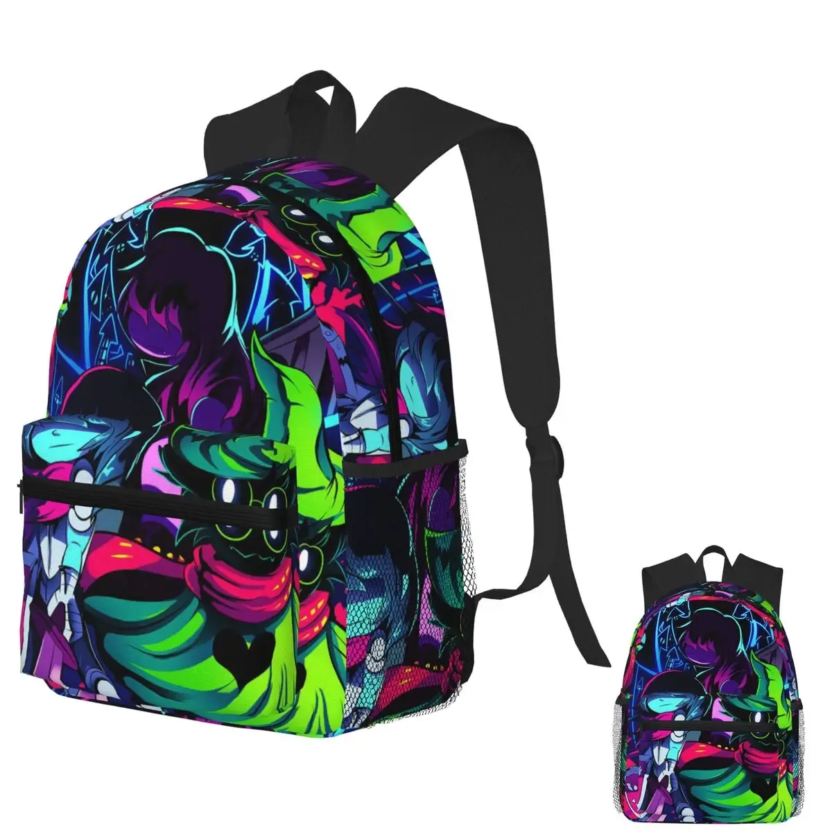 Deltarune jeu vidéo étudiant sac à dos sac d'école randonnée voyage sac à dos pour garçons filles mode Bookbag sacs à bandoulière