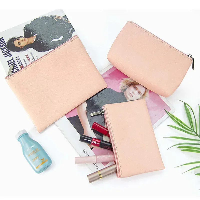 mini sac organisateur de rouge à lèvres | pochette cosmétique portable ultra fine | petite trousse de maquillage couleur bonbon pour femme