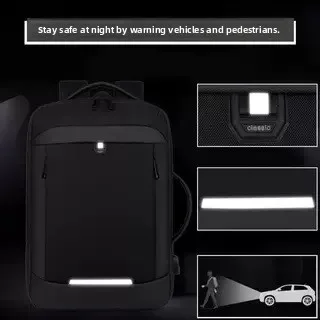 sac à dos unisexe antichute et antichoc pour ordinateur portable, nouveau style 2026, esthétique haut de gamme, sac à double bandoulière personnalisable en tissu oxford pour affaires