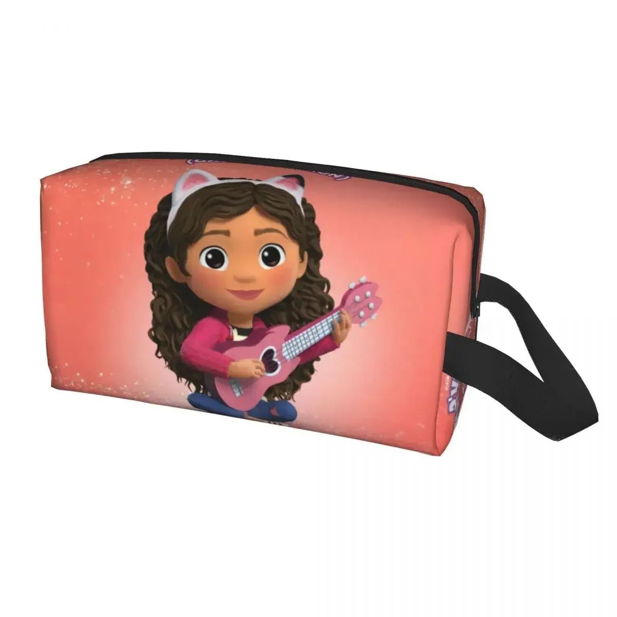 trousse de toilette de voyage pour maison de poupée gabbys, pour gabby cat pandy paws, organisateur de maquillage et de cosmétiques, kit de rangement de beauté dopp