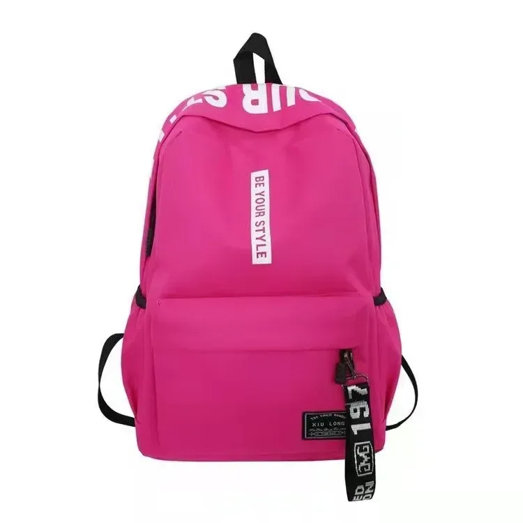 mode tendance sac à dos sac à dos pour hommes et femmes collège lycée étudiant sac grande capacité version coréenne de th