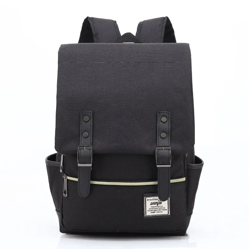 vintage unisexe oxford sacs à dos imperméables grande capacité hommes sac de voyage femmes étudiants livres scolaires 16 pouces sac à dos pour ordinateur portable