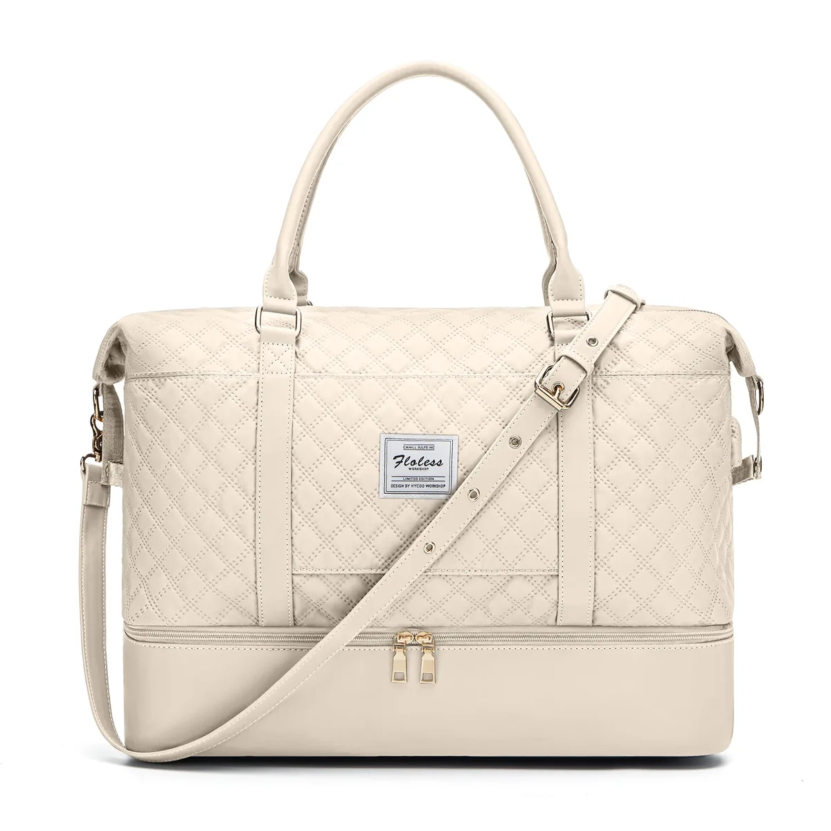 sac de week-end pour femme grand sac de voyage fourre-tout avec compartiment à chaussures pour les essentiels de voyage sac d'hôpital de nuit