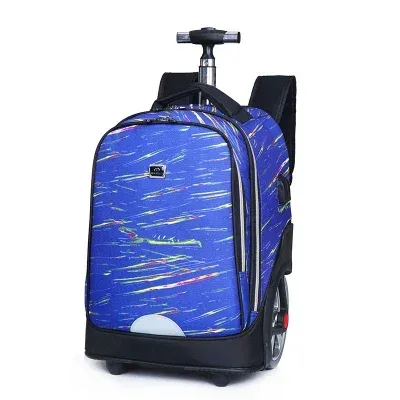 sacs à dos à roulettes pour adolescents, sacs à dos scolaires à roulettes pour filles, sacs à dos à port de charge usb, bagages à roulettes