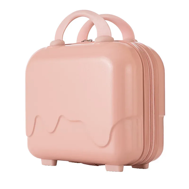 petites valises de voyage rose vif pour femmes, boîte à main pure, tendance, bagages à main, nouvelle collection 2023