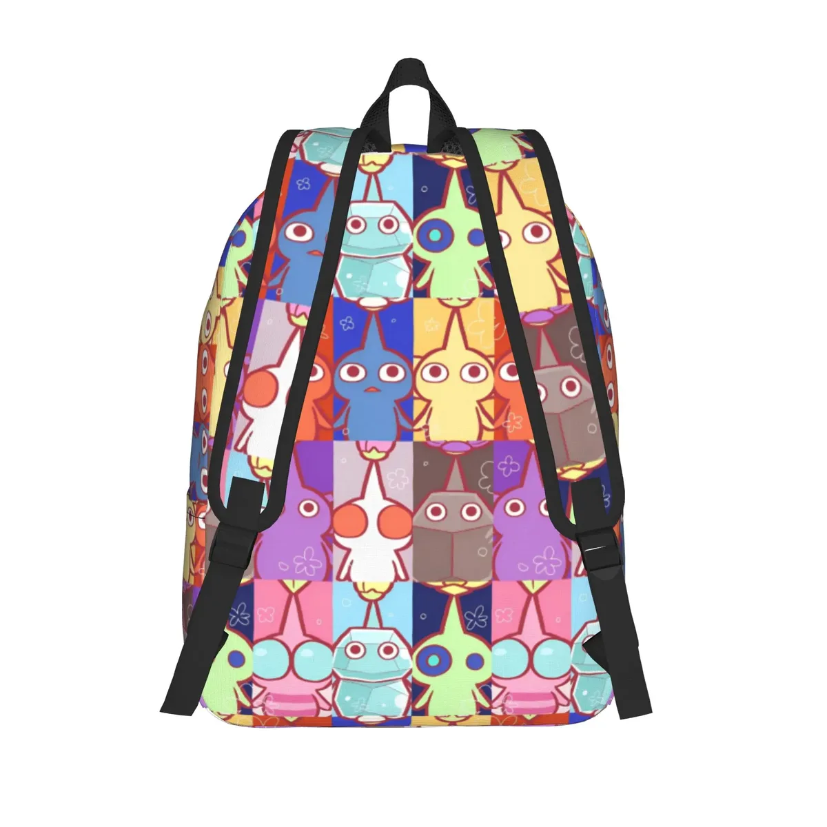 pikmins cool backpack, sac à dos léger pour étudiants, sac à dos pour jeux vidéo, pour hommes et femmes, sacs en toile pour ordinateur portable