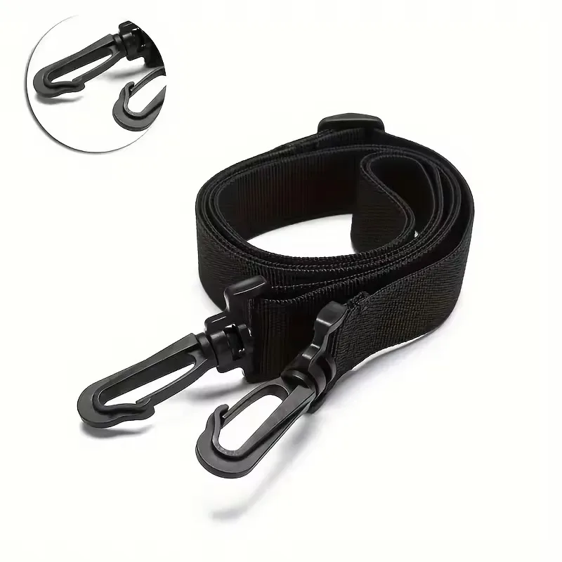 homefish sangles longues noires accessoires de sac ceintures réglables de remplacement pour sac à dos bande détachable utilisation fréquente
