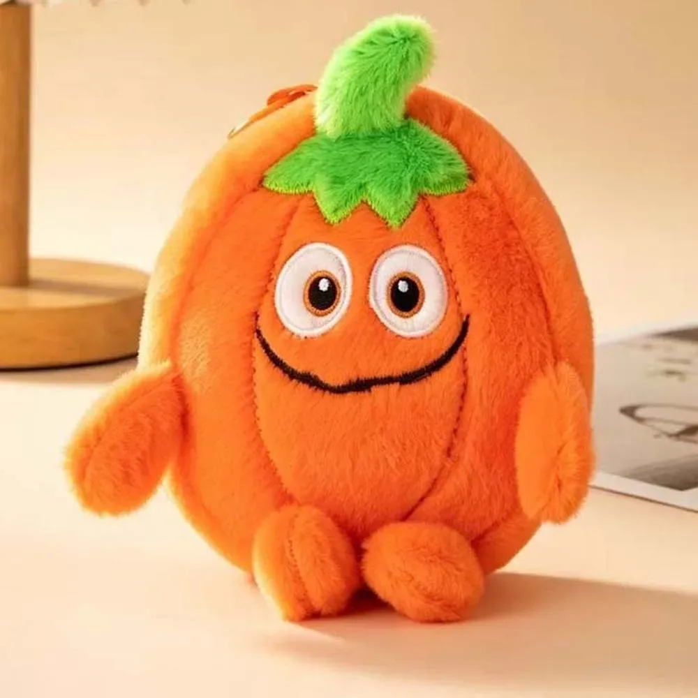 Sac fourre-tout d'épicerie Halloween couleur unie, mini pochette 2-en-1 compacte, résistante aux déchirures, avec motif de dessin animé, sac à main de poche