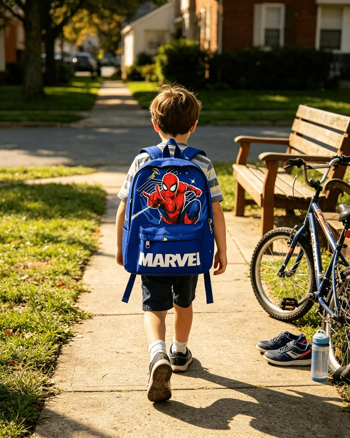 sac à dos pour enfants mesuca, sac d'école pour garçons, sac à dos mignon de dessin animé pour étudiants, sac léger pour livres pour enfants de maternelle et préscolaire, sac de voyage, cadeau.