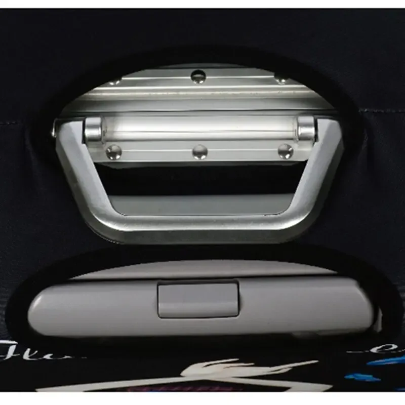 housse de protection pour bagages en tissu élastique épais, accessoires de voyage adaptés à la housse de chariot de 18 à 32 pouces