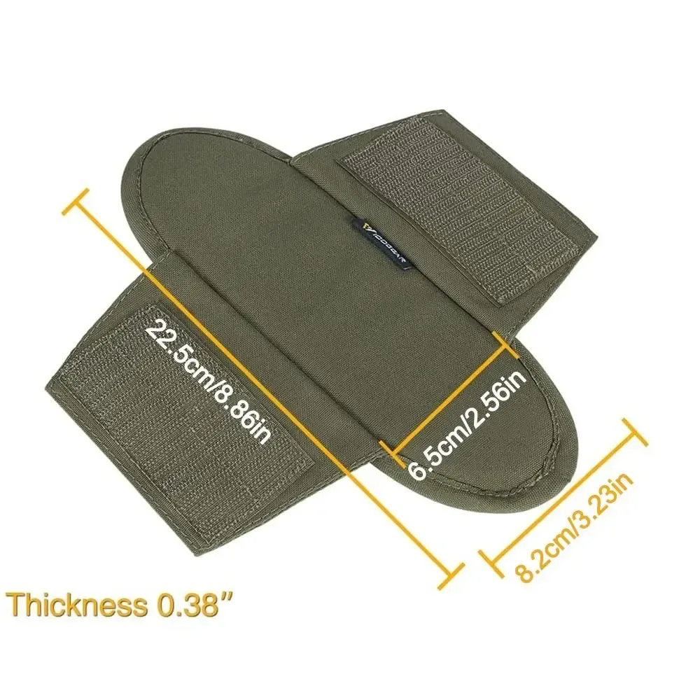 protection épaules gilet tactique nylon rembourrage respirant sangle décompression bandoulière remplacement accessoire multifonctionnel usage voyage