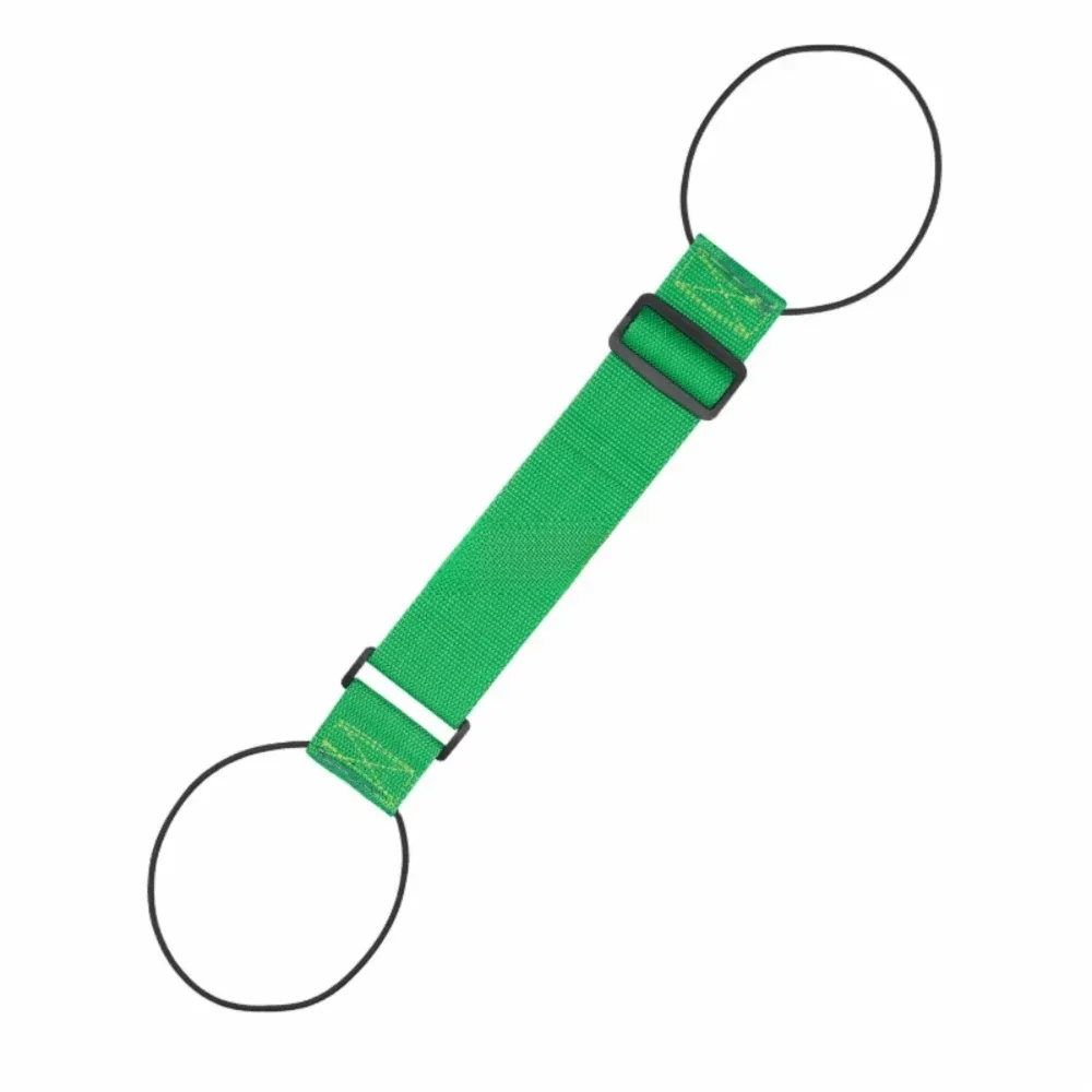 sangle fixation bagage tissu élastique multicouche anneau terminal usage voyage stabilité transport sac secondaire fixation