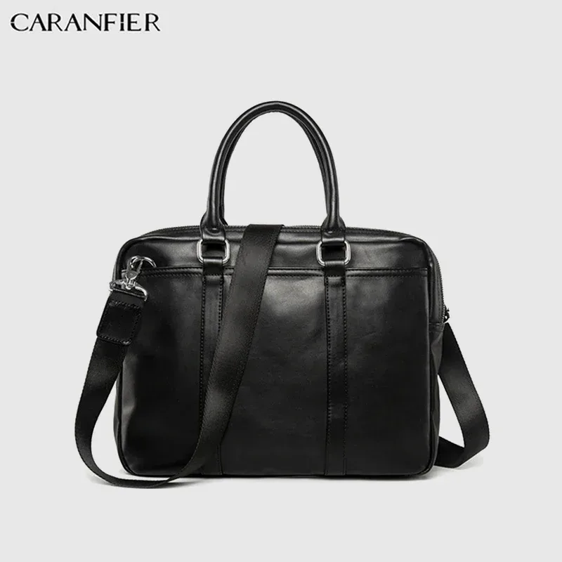 porte documents cuir verni marron noir voyage bandoulière simple usure organisation homme compact casual vintage business