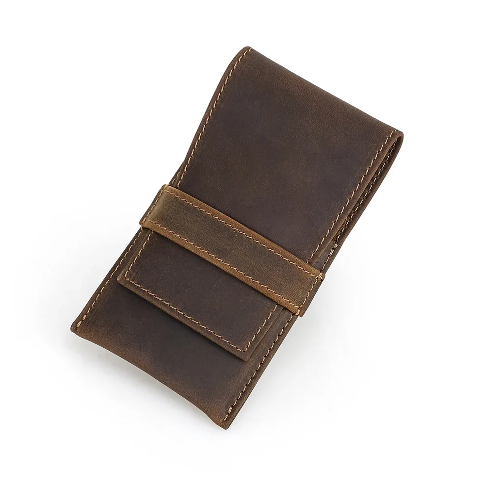 étui en cuir véritable pour kit de manucure et de pédicure, sac de rangement pour coupe-ongles, outils, sac de voyage pour ciseaux à ongles