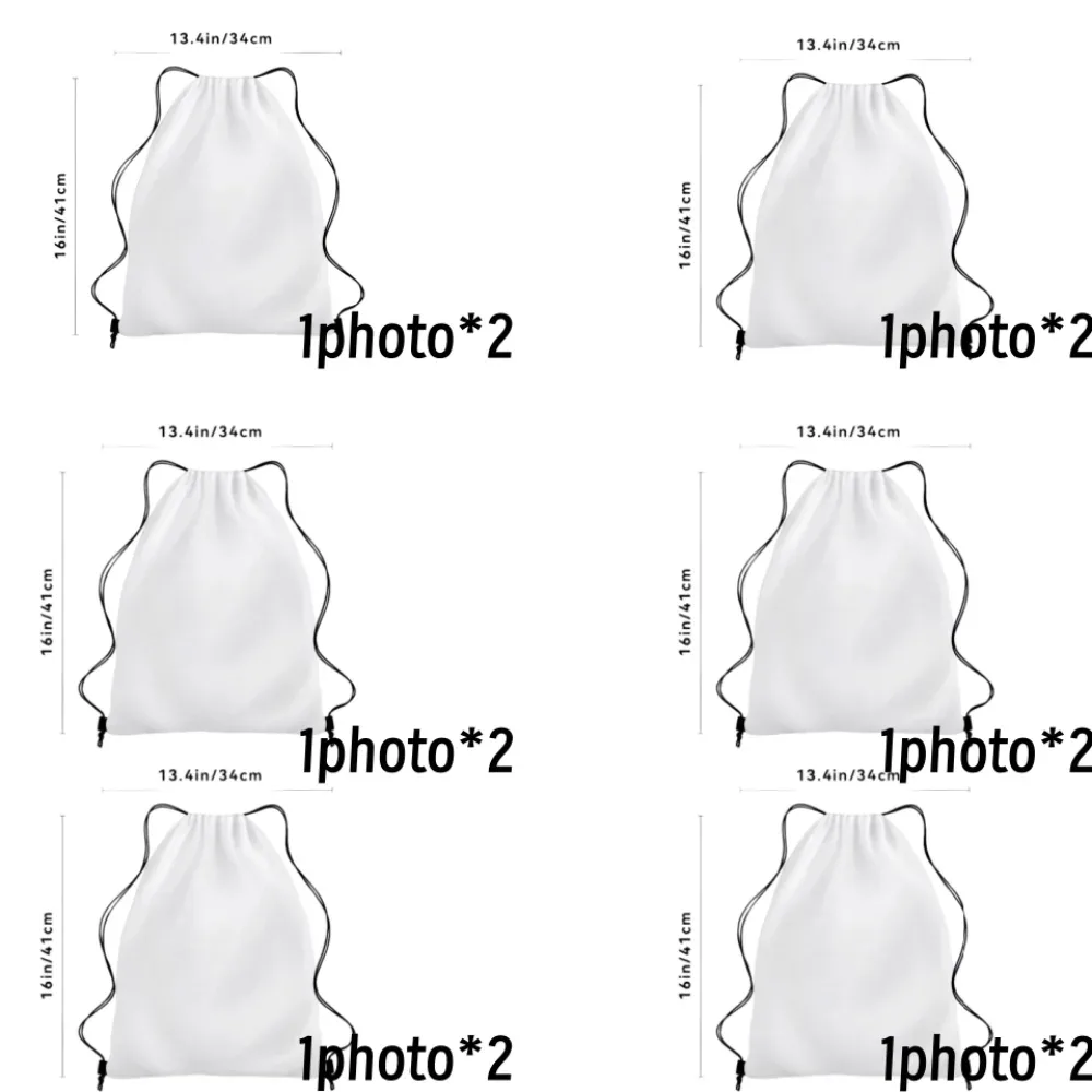 lot de 12 sacs à cordon personnalisés avec photo, sacs de sport imprimés sur mesure, sacs à dos pour cadeaux de mariage, d'anniversaire ou de fête