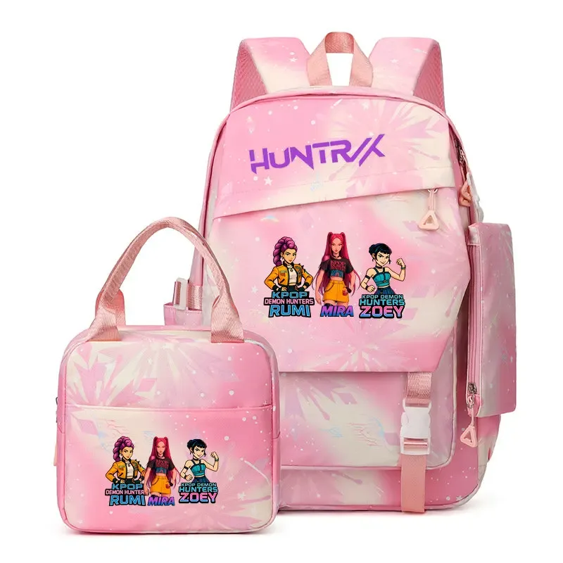 sac à dos kpop demon hunters, capacité importante, rumi mira zoey, sacs d'école, sacs de voyage, sac à dos pour ordinateur portable, nouvelle mochila pour étudiants, sacs cadeaux