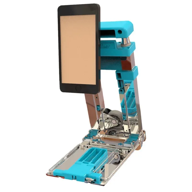chariot pliable en acier inoxydable, sac à roulettes pour l'école, valise de voyage, chariot de courses, support pour téléphone