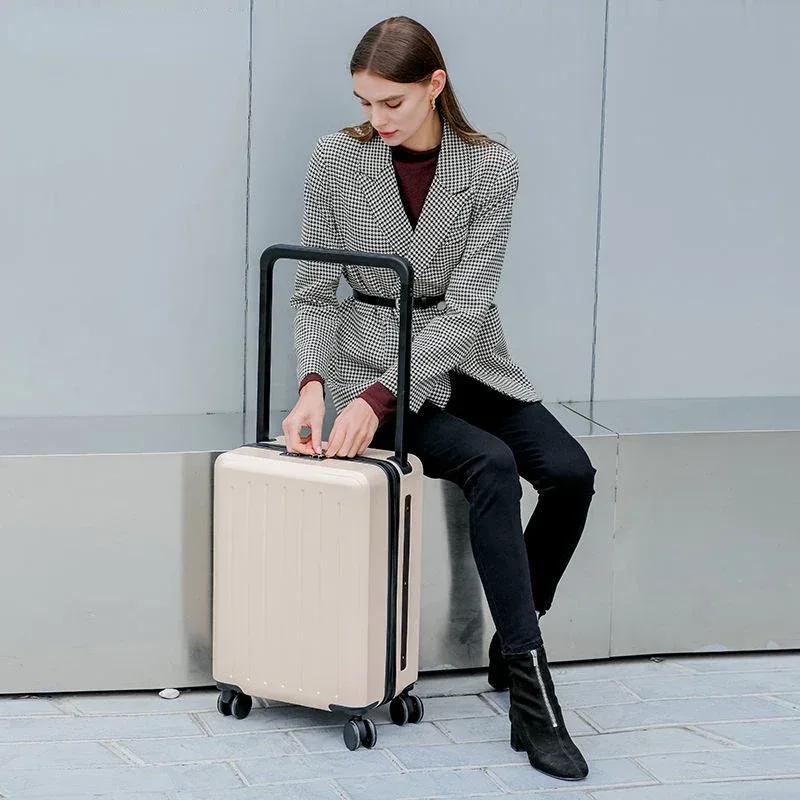 valise de voyage à roulettes universelle pour femmes, valise à roulettes, bagage à main, étui à bagages trolley, 20 po, 22 po, 24/26 po