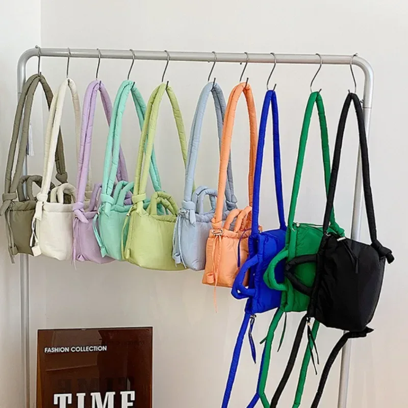 sacs à bandoulière et sacs travers carrés en nylon colorés 2026 – super cool, simples et polyvalents pour femmes – vente chaude décontractée – 1 pièce