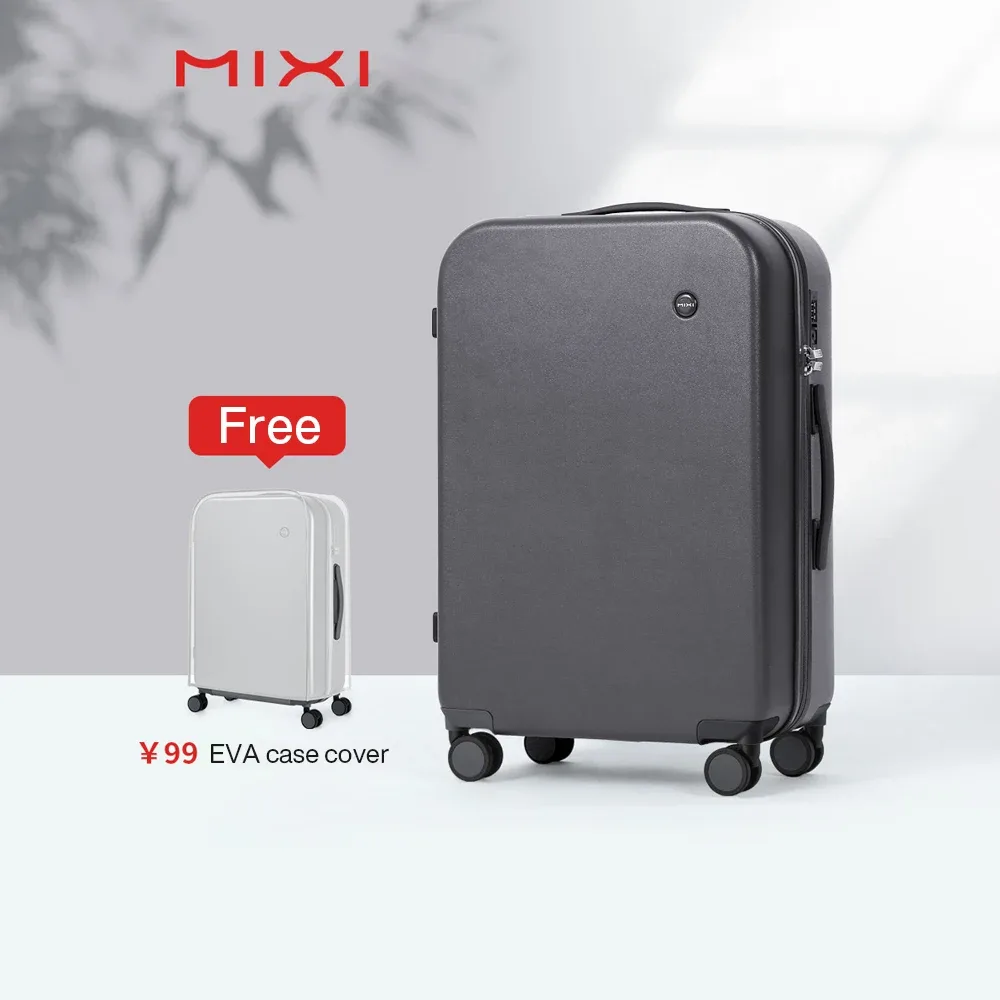 mixi design puristique bagages de voyage roue roulante rigide femmes valise hommes boîtier de chariot 16 20 continuer/grand 22 24 26 28 pouces