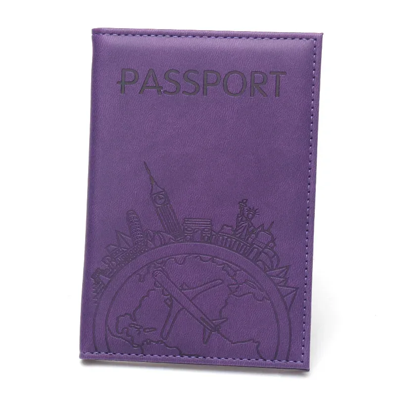 porte-passeport en cuir, étui pour passeport, porte-carte d'identité, porte-billets, accessoires de voyage