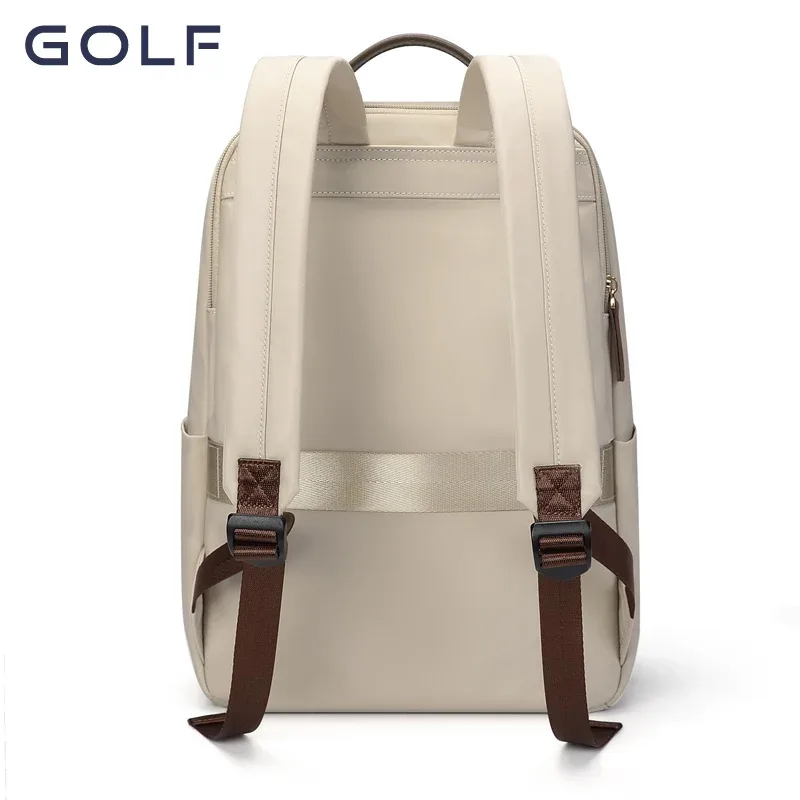 sac à dos de voyage décontracté pour femmes, 16 pouces, étanche, business, élégant, pochette pour ordinateur portable de 15 pouces, sac d'école en nylon de haute qualité