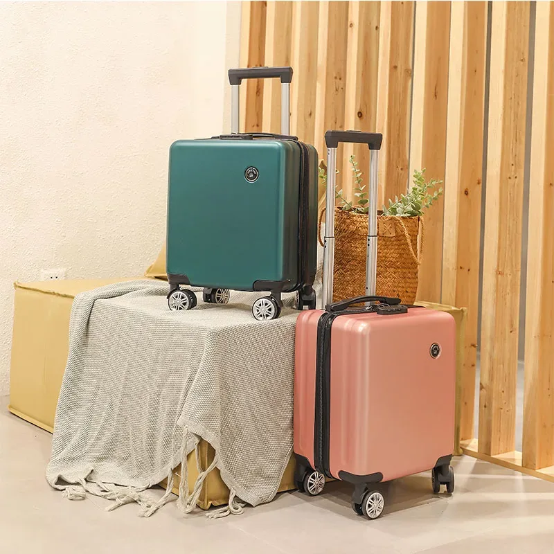 valise d'embarquement pour jeune homme et femme, petite boîte légère, multi-taille, nouvelle version à la mode, 14/16 pouces
