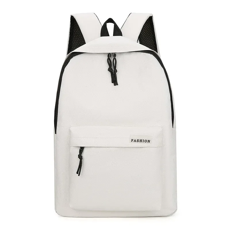 sac à dos simple nouveau style collège style petit sac à dos voyage léger version coréenne collège lycée double sacs à bandoulière