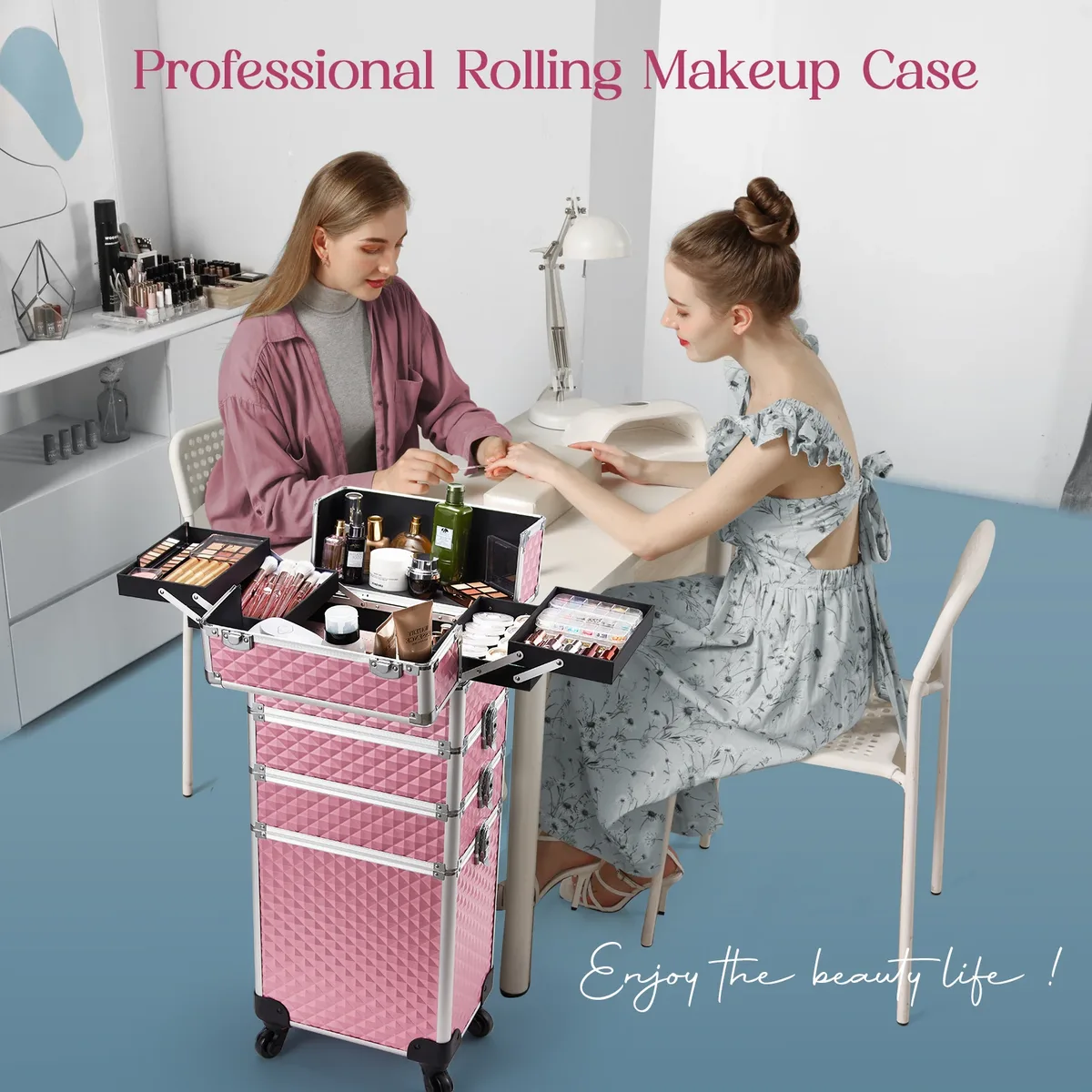 valise à roulettes pour maquillage