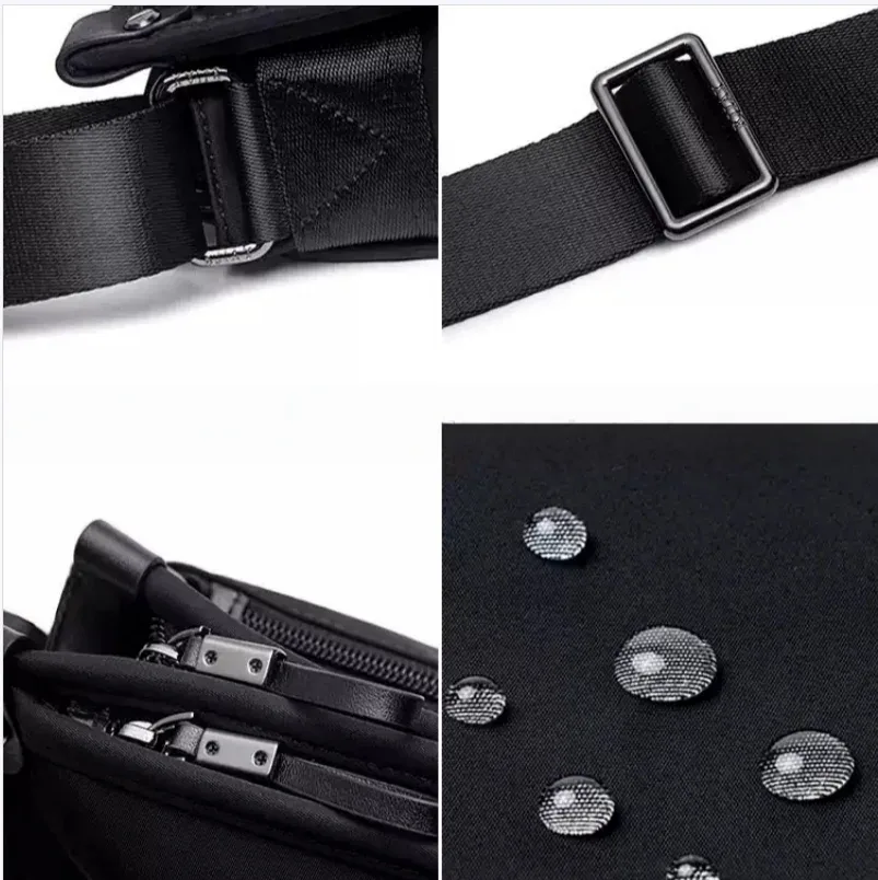nouveau sac à bandoulière petit format en tissu oxford imperméable pour homme, sac à dos pour homme, sac bandoulière, sac en toile décontracté et tendance