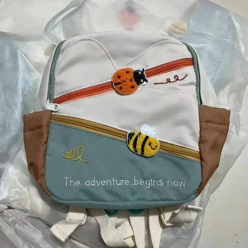 nouveau sac à dos fille abeille coccinelle mignon 2026 – thème aventure – sac d'étudiant adapté aux hommes et aux femmes – sacs à dos de loisirs en plein air