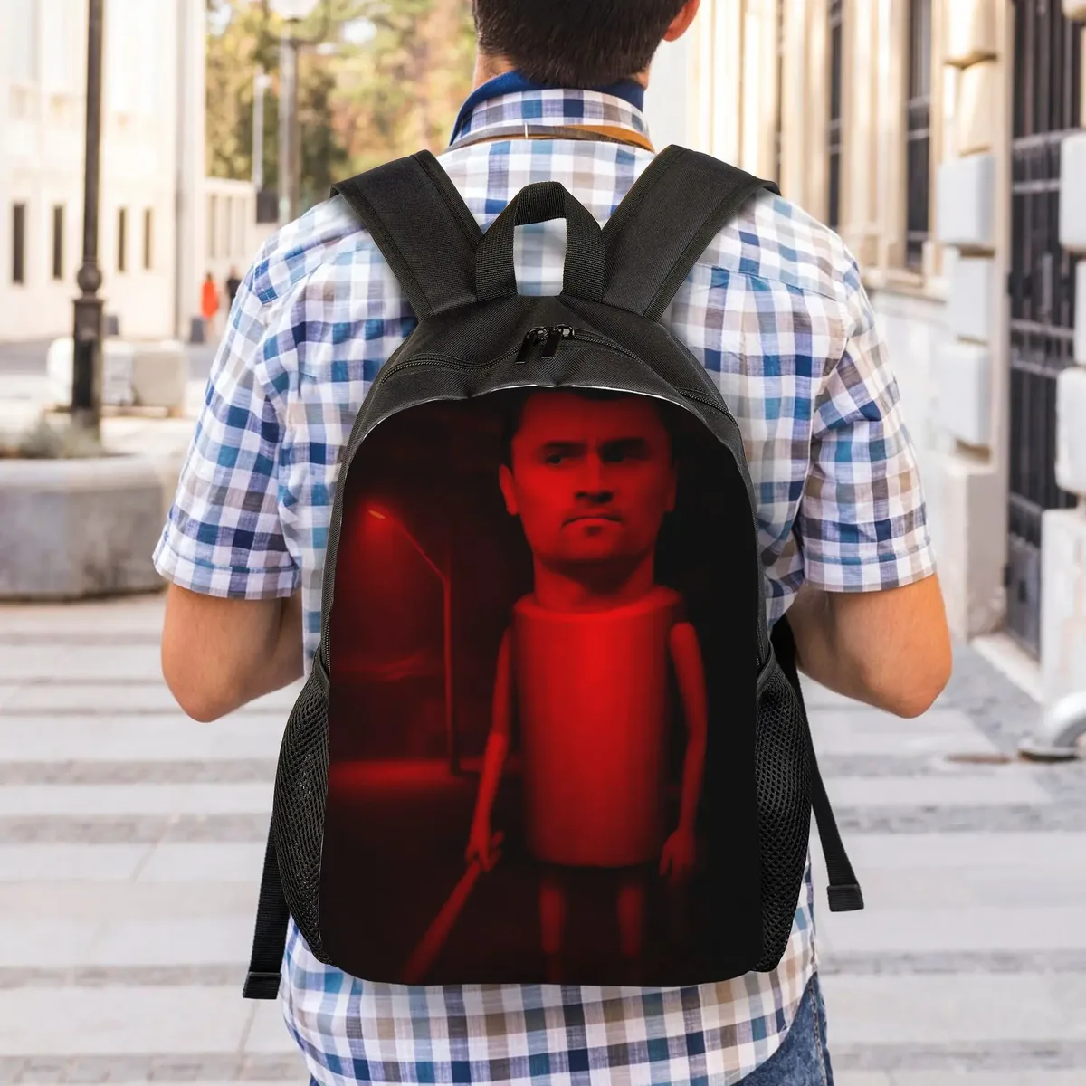 sac à dos de couple tung tung tung sahur 18 de qualité supérieure pour la rentrée scolaire