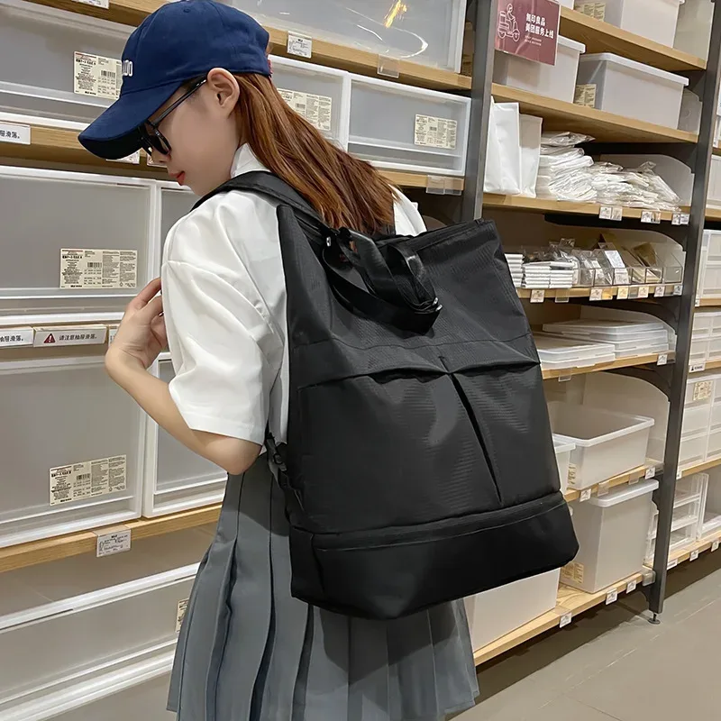 sac à dos convertible grande capacité, sac à bandoulière pour homme et femme, sac de voyage décontracté, sac de sport, sac à dos de jour