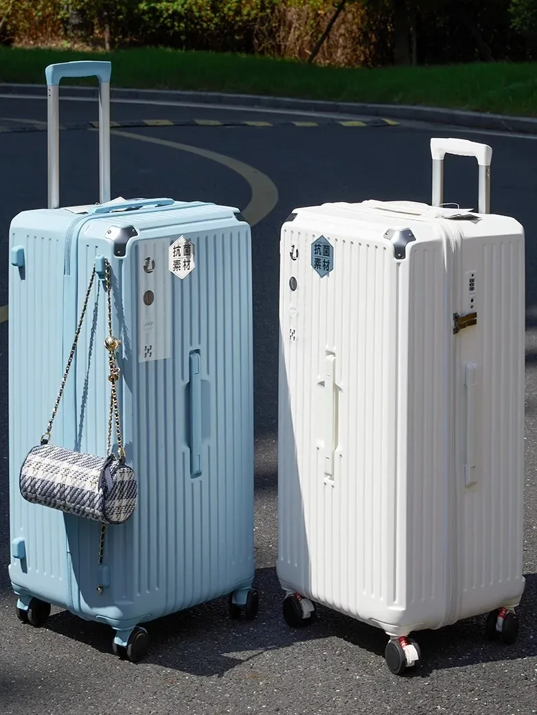 valise de voyage surdimensionnée de 28/30/36/50 pouces avec cinq roues tournantes, boîtier embarqué de 20 pouces, bagages à roulettes de grande capacité pour pc
