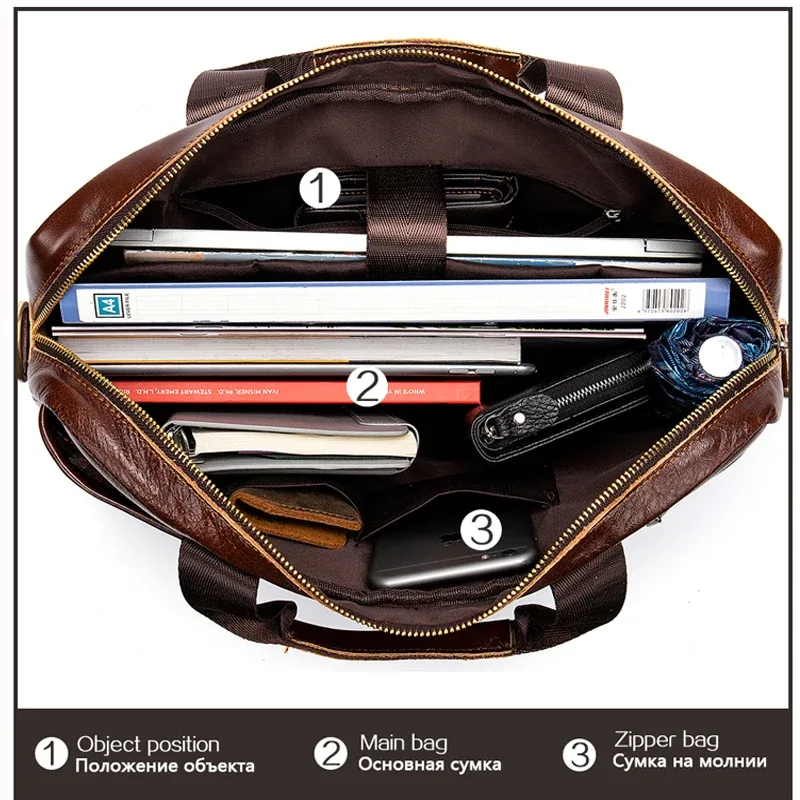 westal – sac en cuir véritable pour hommes, sacoche pour ordinateur portable, mallette pour document a4, mallette pour hommes, 8523