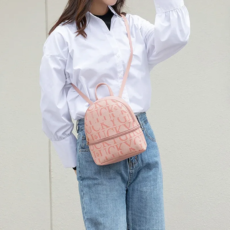 mini sac à dos mode rétro sac à bandoulière petit mignon sac à main en cuir pu petit sac à dos pour les femmes voyage voyage sac de sortie
