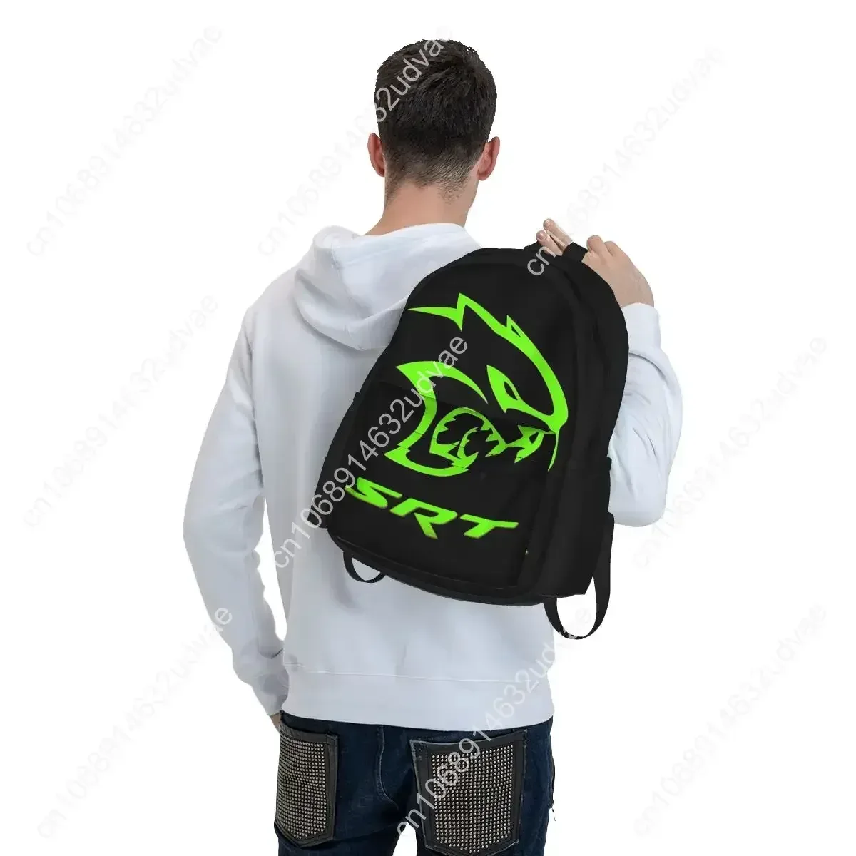 sacs à dos avec logo dodge hellcat srt, sacs d'école pour étudiants, sac à dos de dessin animé, sac à dos pour ordinateur portable, sac à bandoulière