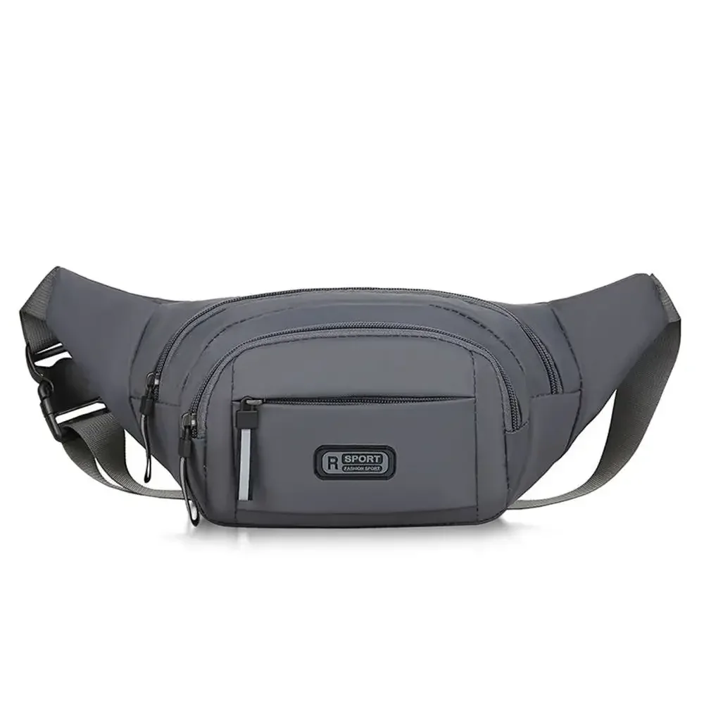 sac banane imperméable de style coréen pour hommes et femmes, sacs en toile de grande capacité, sacs de sport en plein air, poudres de banane, gels