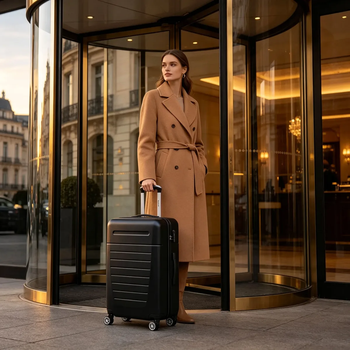 valise yonsly grande 28/24/20 pouces avec serrure à combinaison 4 roues-360° °     valise à roulettes en maille filet avec poignée en caoutchouc souple, noire, légère, pour les voyages, les vacances et les déplacements professionnels