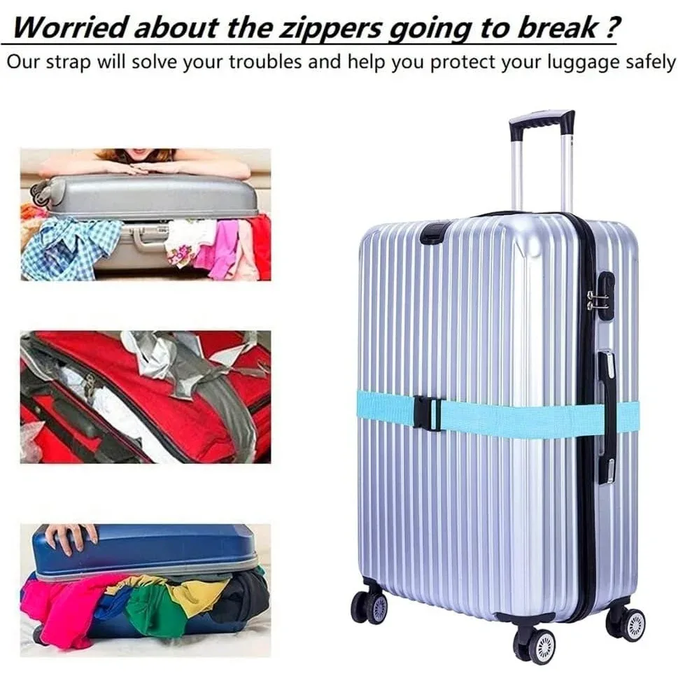 ceinture bagage sangle tissu noir fermoir plastique noir étiquette avion motif blanc voyage identification bagages rentrée scolaire affaires navetteurs étudiants internationaux