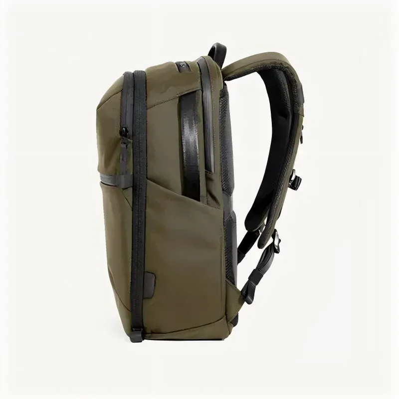 sac à dos city pack pro 2 en nylon vert olive 24l, imperméable, pour ordinateur portable, trajets quotidiens, voyages urbains, travail décontracté, edc