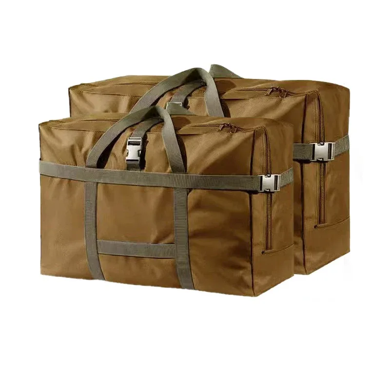 grand sac de voyage pliable et imperméable, sac à main durable, design peu encombrant pour valise à roulettes