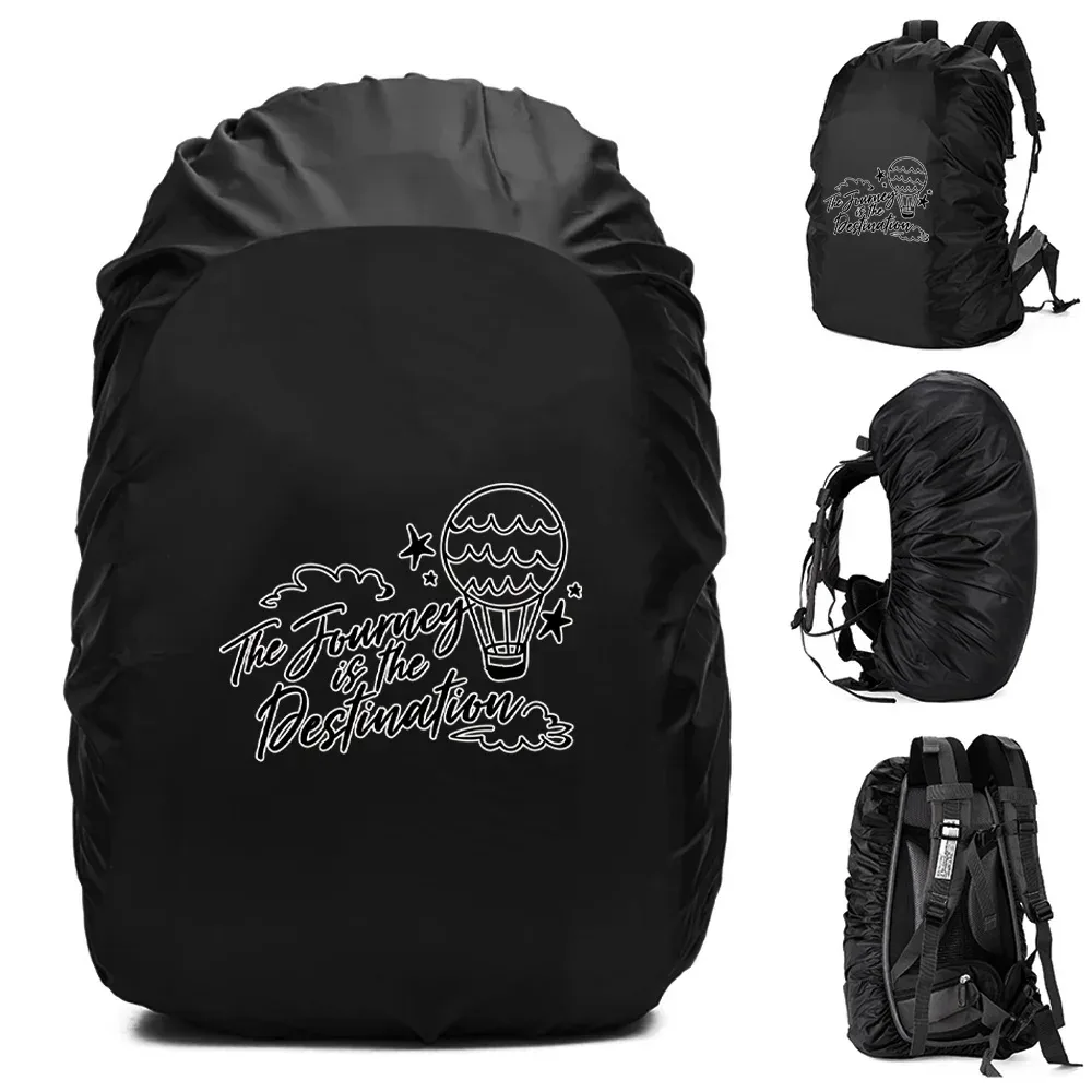 juste de pluie imperméable pour sac à dos, housse anti-poussière, sac d'escalade, extérieur, sac à dos, série de voyage, 20-70l