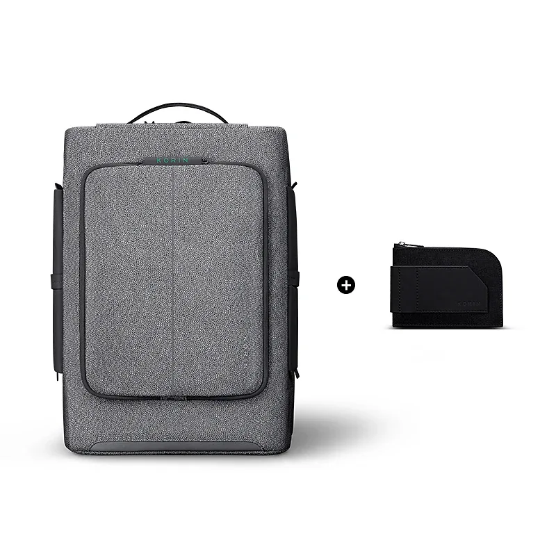 korin hubpack 33 sac à dos antivol et anti-coupure pour hommes et femmes, ordinateur portable 16 pouces, étanche, magnétique, 180 °   nouvelle porte de charge usb-c 2026