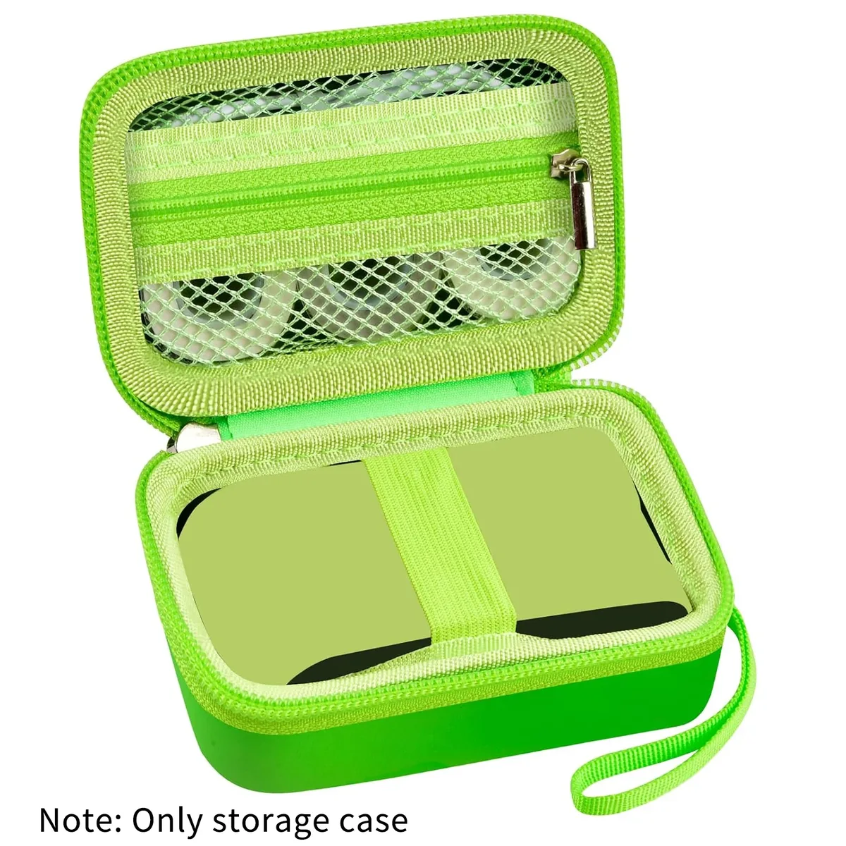 mini étui d'imprimante d'étiquetage pour fabricant d'autocollants, support organisateur de rangement portable pour câble usb et accessoires (étui uniquement)