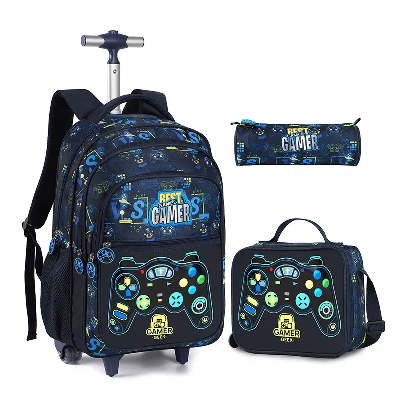 sac dos oxford université rose bleu motif licorne coeurs enfant sacoche main porte clefs voyage