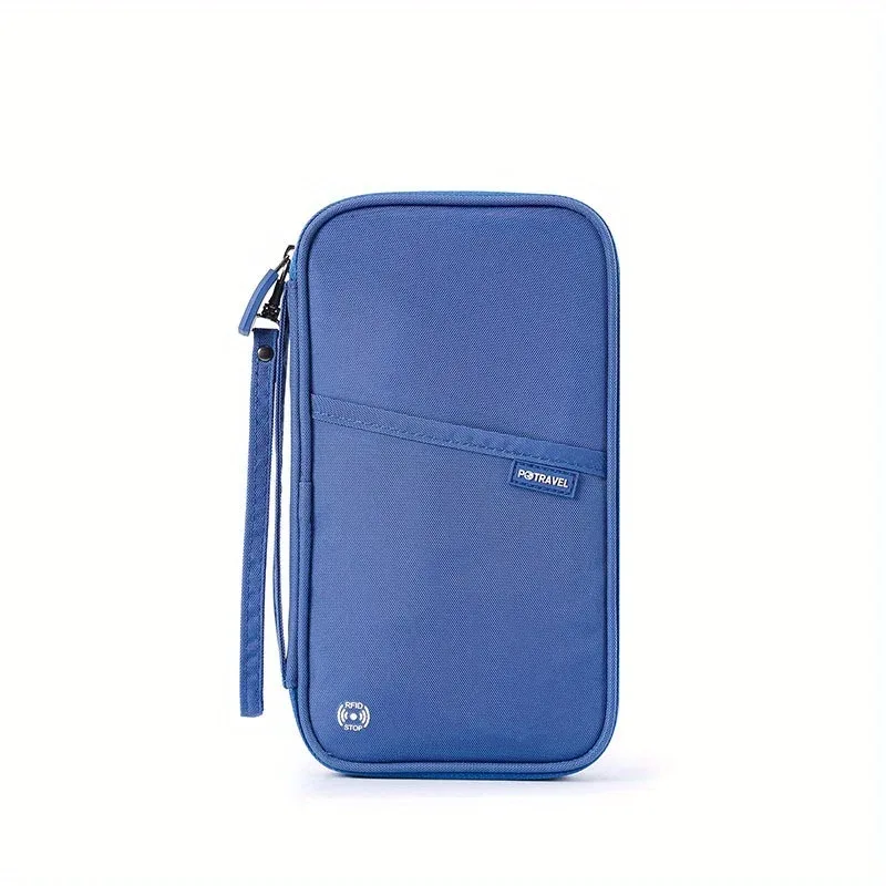 portefeuille de voyage anti-rfid pour passeports, porte-passeports familial, organiseur de documents multifonctionnel, accessoires de voyage, sac à documents