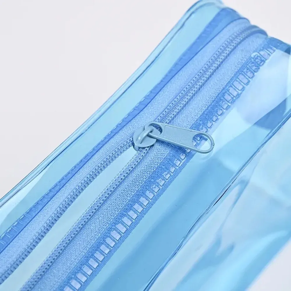 sac à cosmétiques transparent coloré, trousse de maquillage pour femmes, sac de lavage en gelée de pvc, grande capacité, organisateur de cosmétiques de voyage, pochette de maquillage